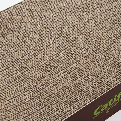 Catify Heavy-Duty Interactive Cat Scratcher and Lounger - Safe for Claws and Furniture, Supports Natural Behaviors
